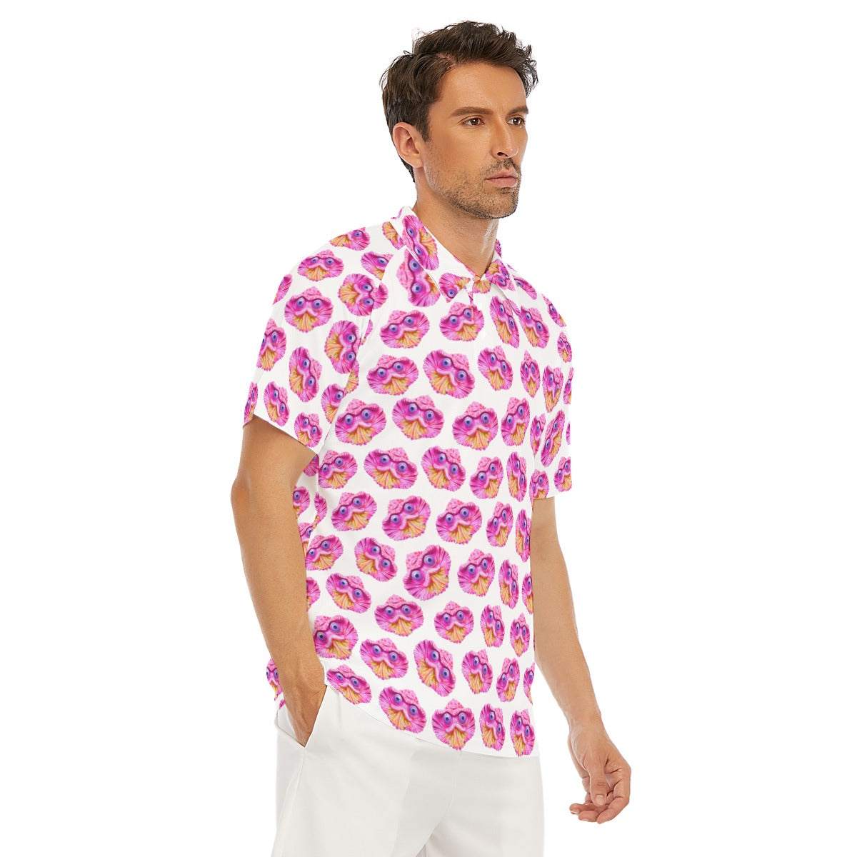 Ko Olina ピンクストライプ ポロシャツ　グレックノーマン Women's Classic Pique Polo - Greg Norman Collection