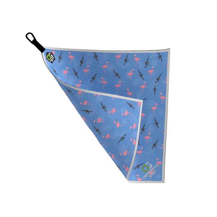 The Obnoxious Towel - Armed Flamingo Edition