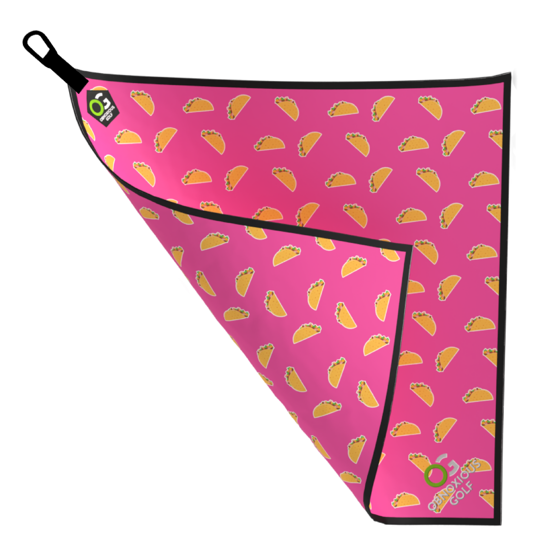 Obnoxious Pink The Obnoxious Towel - Pink Taco Edition – Obnoxious Golf