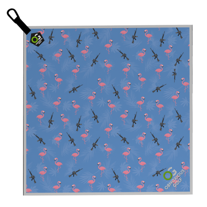 The Obnoxious Towel - Armed Flamingo Edition